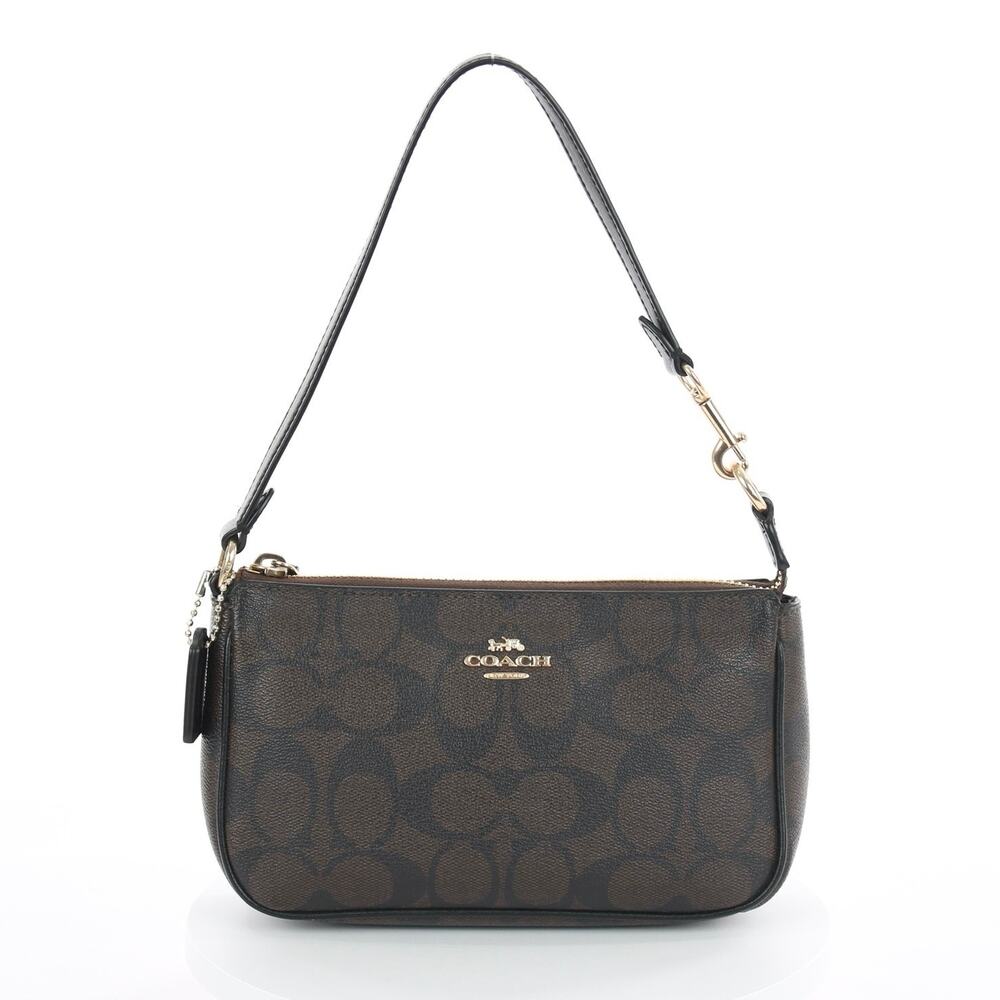 Coach Nolita 19 In Signature Canvas Bag